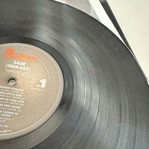 SADE: DIAMOND LIFE ( 1985, PORTRAIT RECORDS 1st press, FR 39581 ) Vinyl LP - Picture 5 of 8